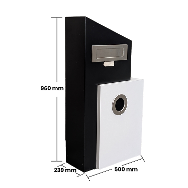 Letterbox Black White_2 Letterbox Black White_2