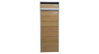 Parcel Piller White Woodgrain Parcel Piller White Woodgrain