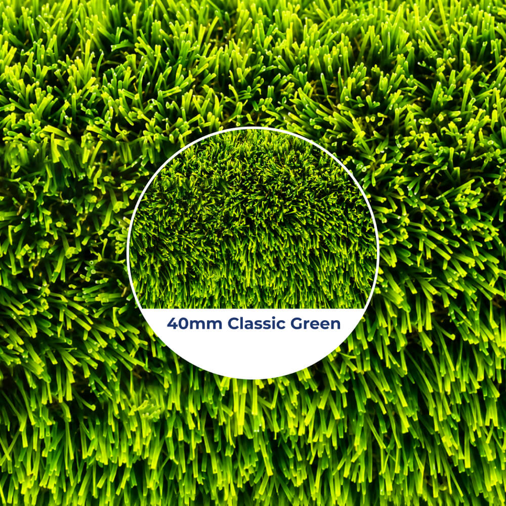 45mm Premium Forest Green Artificial Grass g1