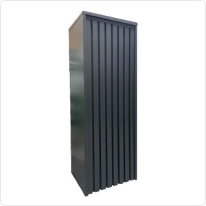 Parcel Pillar Charcoal box