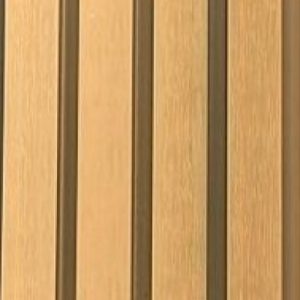 Teak wpc cladding