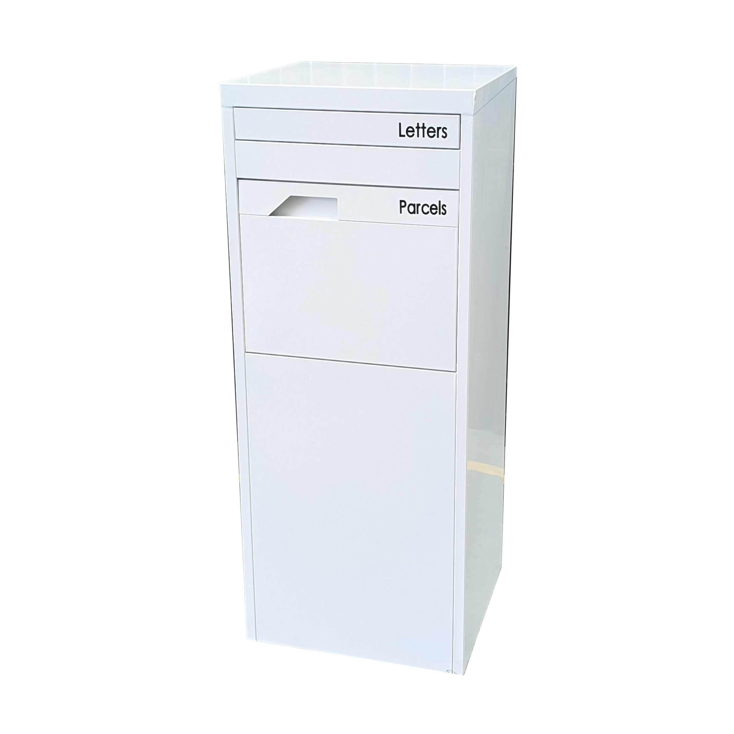 White parcel piller 1