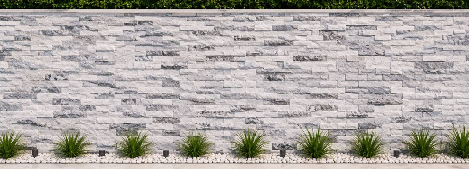 Stacked Stone Wall 1