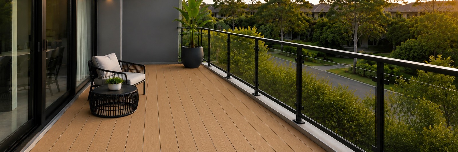WPC Decking after