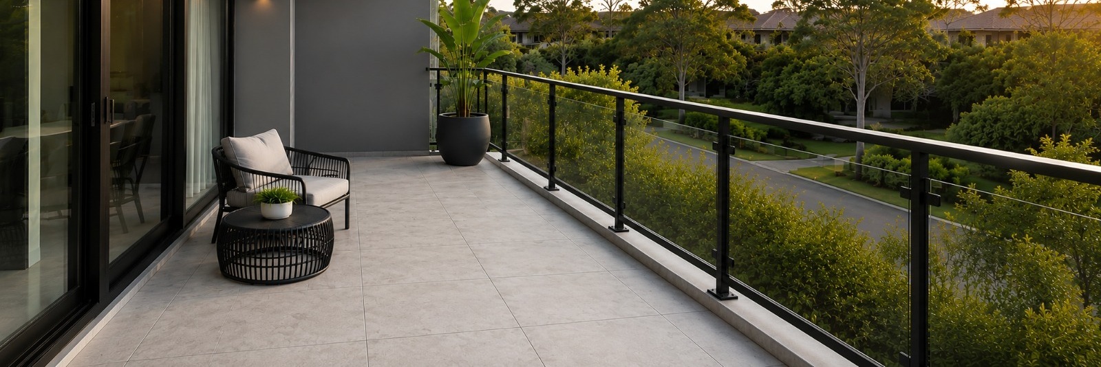 WPC Decking before